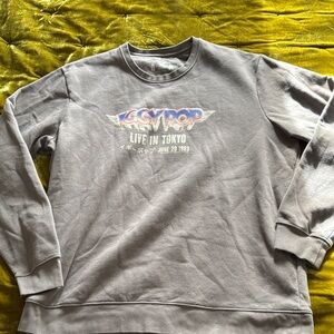 Iggy Pop sweatshirt - Live in Tokyo Lee XL punk